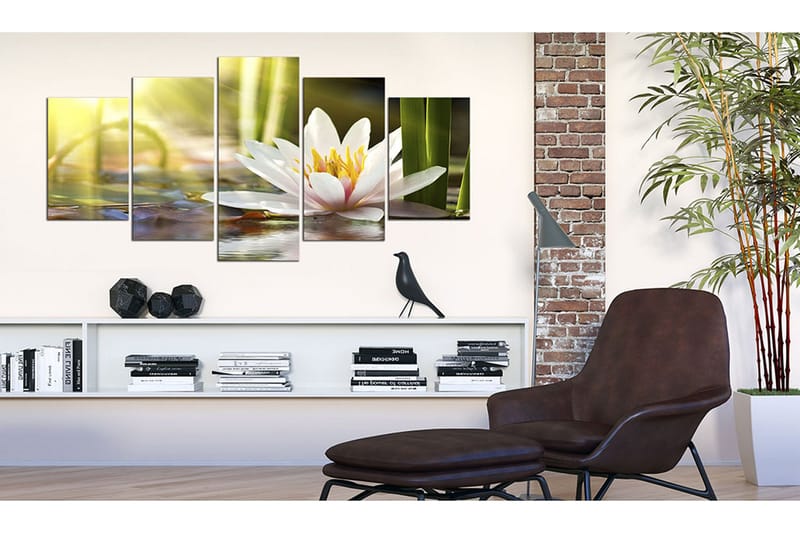 Taulu Sunny Lotus 200x100 - Artgeist sp. z o. o. - Sisustustuotteet - Taulu & taide - Canvas-taulu