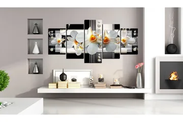 Taulu Sunny Orchids 200x100 - Artgeist sp. z o. o. - Sisustustuotteet - Taulu & taide - Canvas-taulu