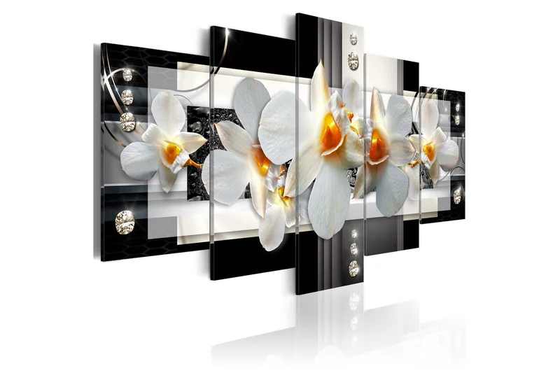 Taulu Sunny Orchids 200x100, Artgeist sp. z o. o.