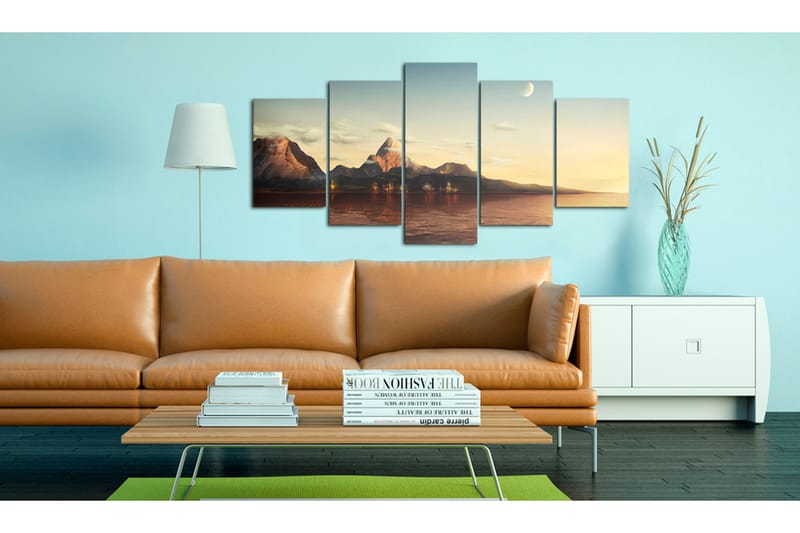 Taulu Sunrise Bergen 100x50 - Artgeist sp. z o. o. - Sisustustuotteet - Taulu & taide - Canvas-taulu