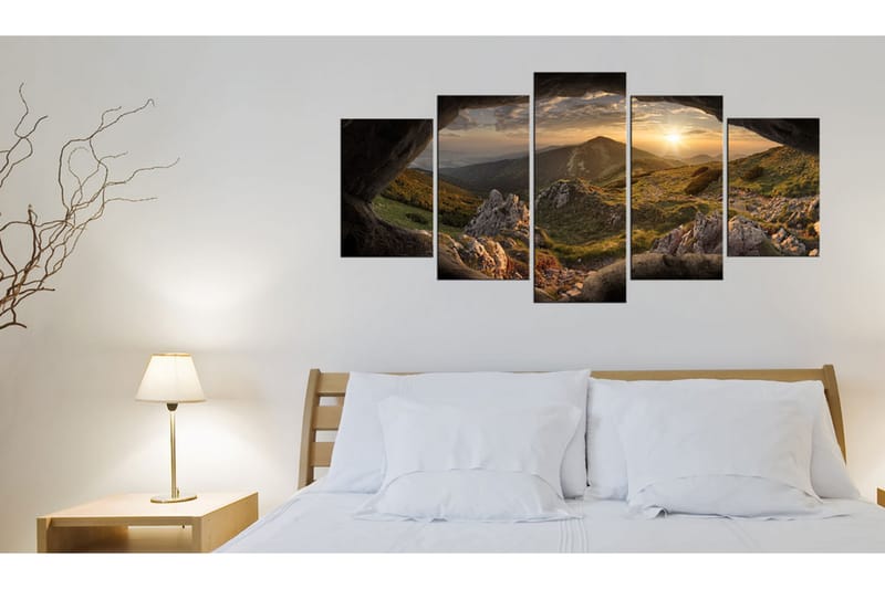 Taulu Sunset In The Valley 200x100 - Artgeist sp. z o. o. - Sisustustuotteet - Taulu & taide - Canvas-taulu