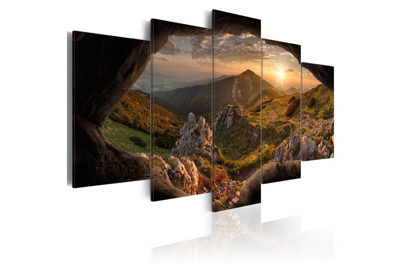 Taulu Sunset In The Valley 200x100 - Artgeist sp. z o. o. - Sisustustuotteet - Taulu & taide - Canvas-taulu
