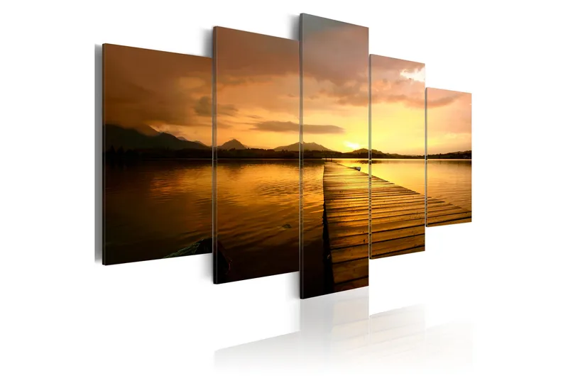 Taulu Sunset Island 100x50, Artgeist sp. z o. o.