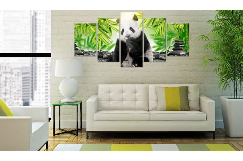 Taulu Sweet Little Panda 200x100 - Artgeist sp. z o. o. - Sisustustuotteet - Taulu & taide - Canvas-taulu