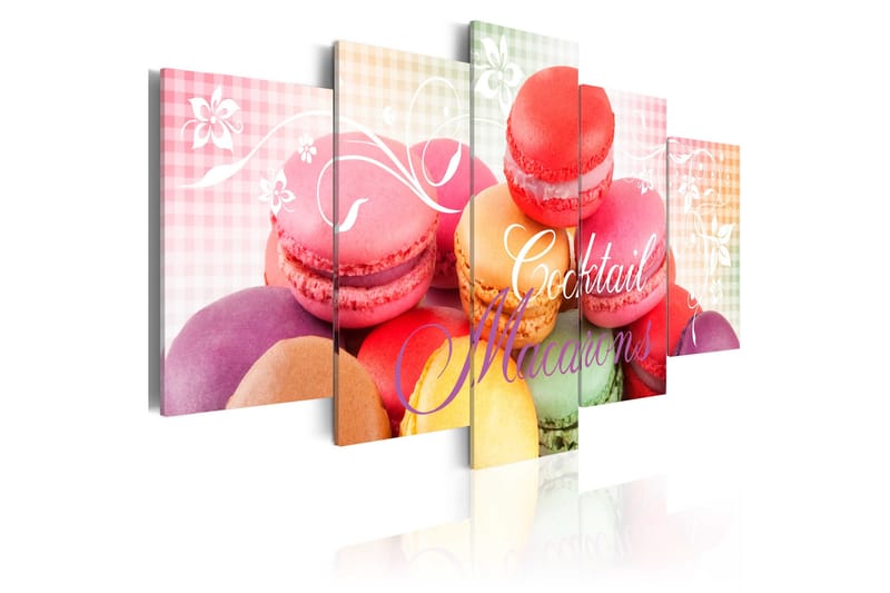 Taulu Sweet Macarons 200x100 - Artgeist sp. z o. o. - Sisustustuotteet - Taulu & taide - Canvas-taulu