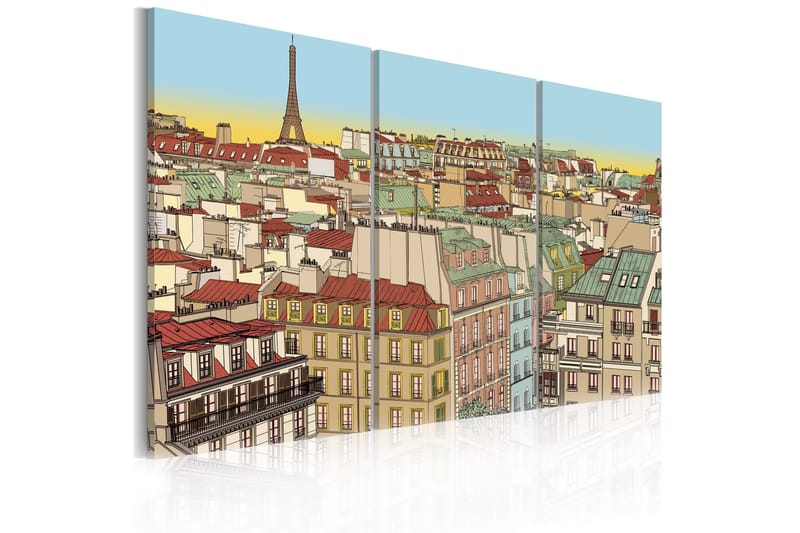 Taulu Sweet Paris 90x60, Artgeist sp. z o. o.