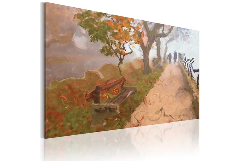 Taulu Syksyinen promenaadi 90x60 - Artgeist sp. z o. o. - Sisustustuotteet - Taulu & taide - Canvas-taulu