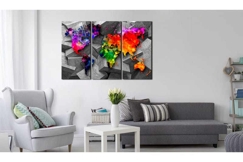 Taulu Symmetry Of The World 120x80 - Artgeist sp. z o. o. - Sisustustuotteet - Taulu & taide - Canvas-taulu