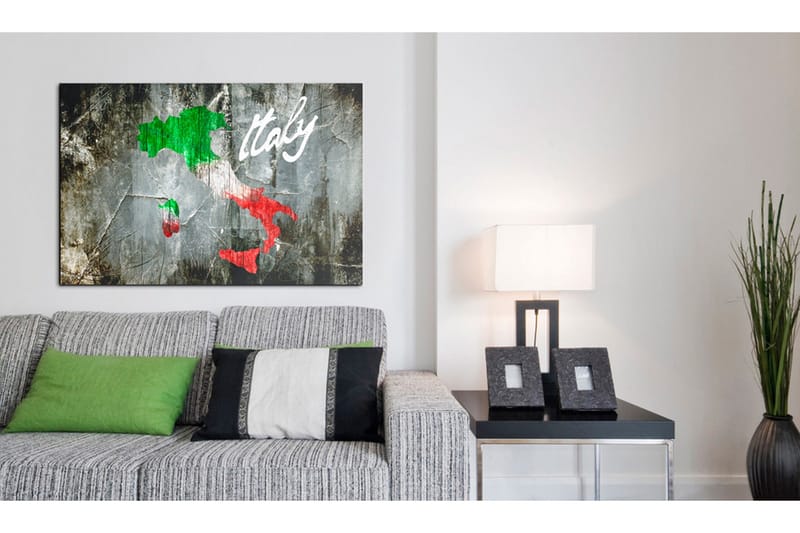Taulu Taiteellinen Italian kartta 60x40 - Artgeist sp. z o. o. - Sisustustuotteet - Taulu & taide - Canvas-taulu