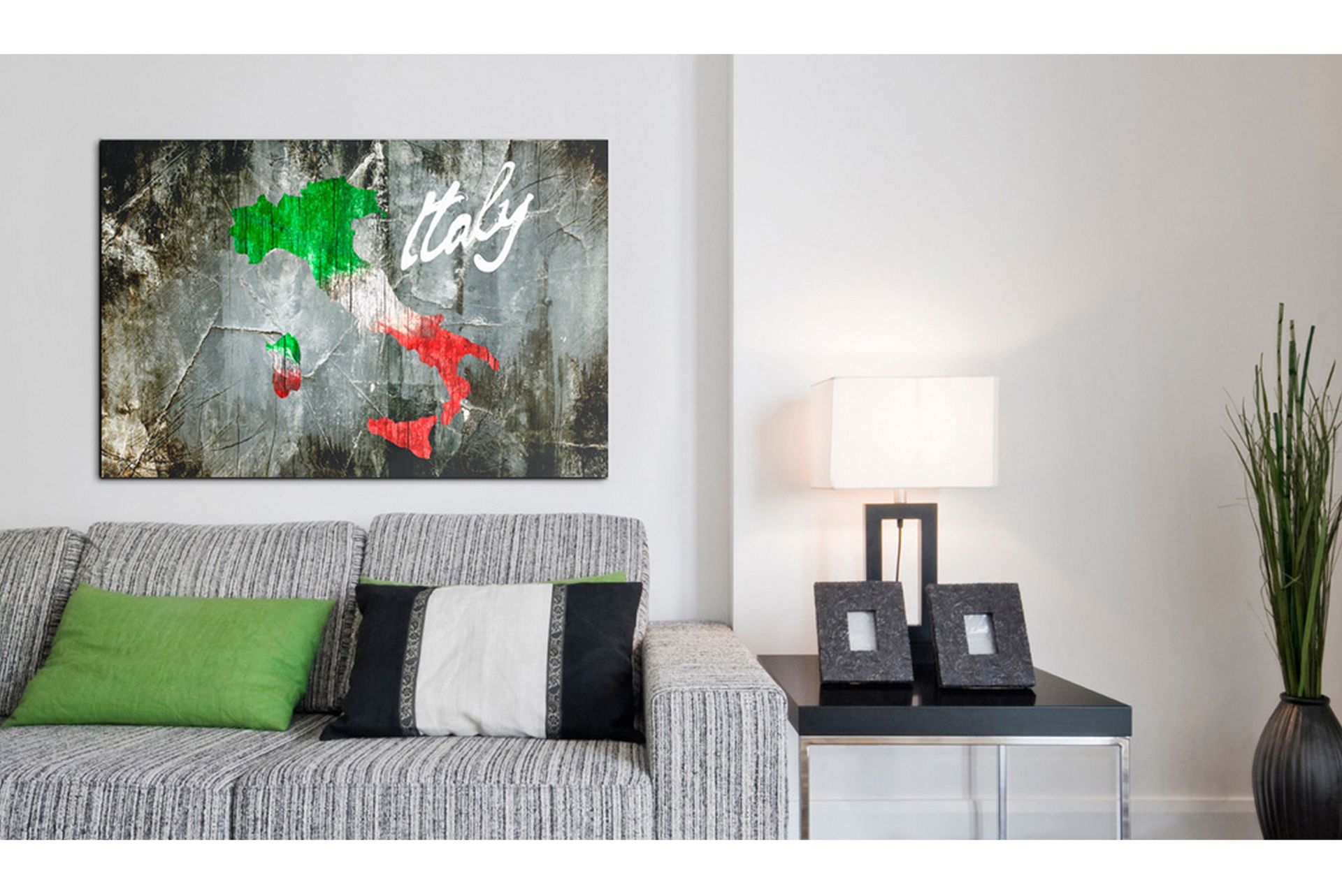 Taulu Taiteellinen Italian kartta 90x60 - Artgeist sp. z o. o. - Sisustustuotteet - Taulu & taide - Canvas-taulu
