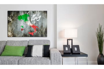 Taulu Taiteellinen Italian kartta 90x60 - Artgeist sp. z o. o. - Sisustustuotteet - Taulu & taide - Canvas-taulu