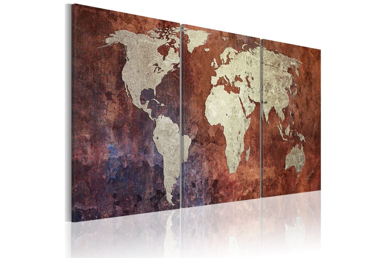 Taulu Teräs maanosat 120x60 - Artgeist sp. z o. o. - Sisustustuotteet - Taulu & taide - Canvas-taulu