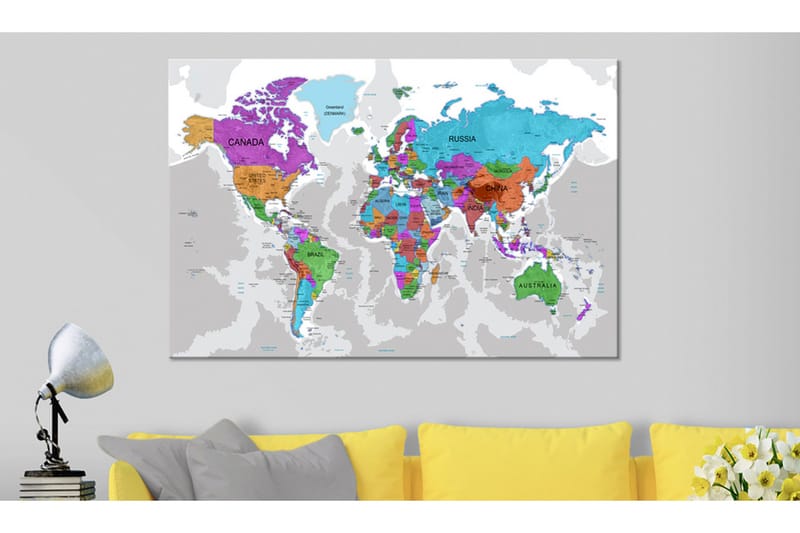Taulu Territory of Colours 90x60, Artgeist sp. z o. o.
