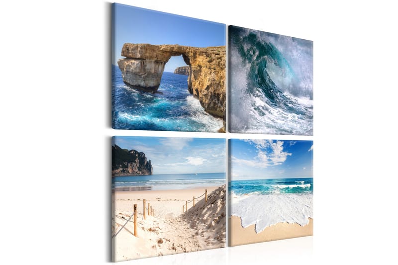 Taulu The Beauty Of The Ocean 40x40 - Artgeist sp. z o. o. - Sisustustuotteet - Taulu & taide - Canvas-taulu