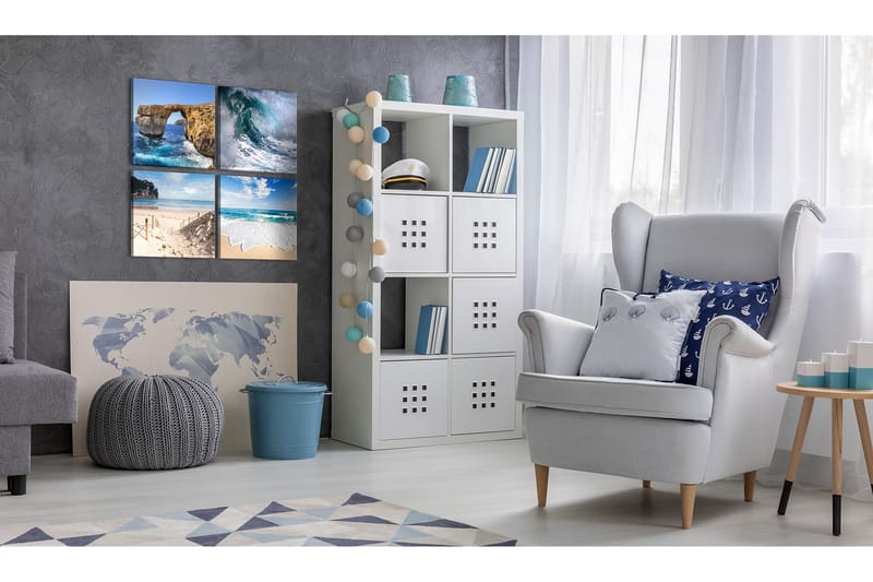 Taulu The Beauty Of The Ocean 80x80 - Artgeist sp. z o. o. - Sisustustuotteet - Taulu & taide - Canvas-taulu