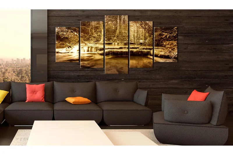 Taulu The Bosom Of Nature Waterfall 100x50 - Artgeist sp. z o. o. - Sisustustuotteet - Taulu & taide - Canvas-taulu