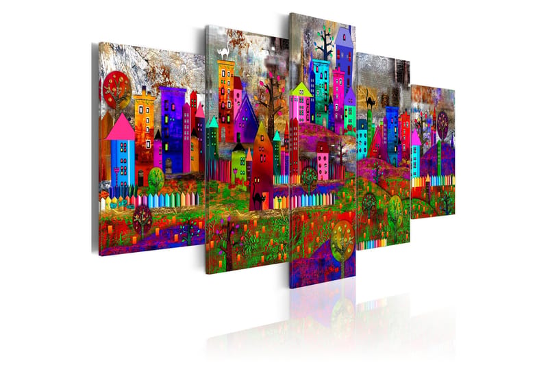 Taulu The City Of Expression 200x100, Artgeist sp. z o. o.