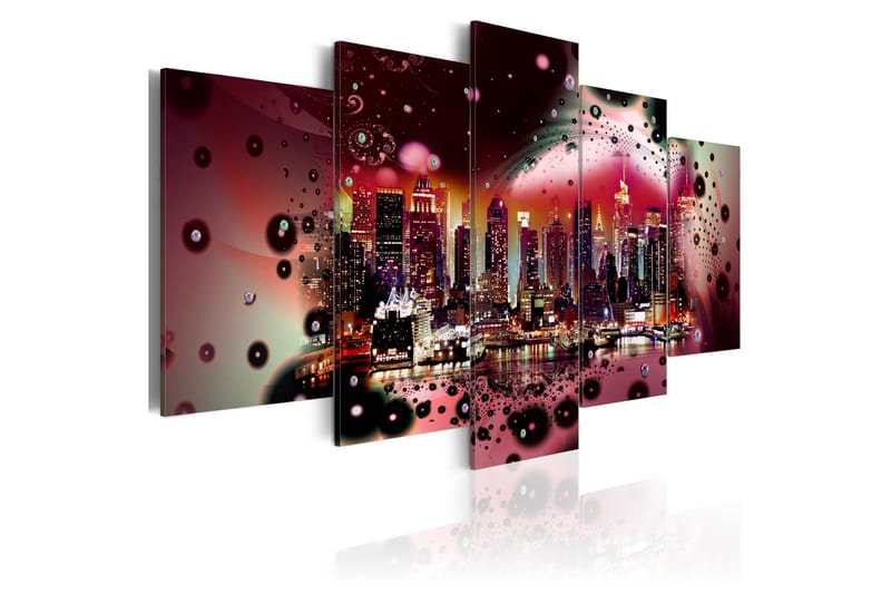 Taulu The Colours Of New York 100x50 - Artgeist sp. z o. o. - Sisustustuotteet - Taulu & taide - Canvas-taulu