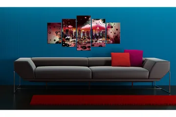 Taulu The Colours Of New York 100x50 - Artgeist sp. z o. o. - Sisustustuotteet - Taulu & taide - Canvas-taulu