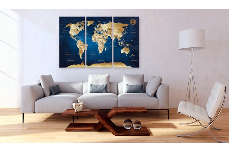 Taulu The Dark Blue Depths 90x60 - Artgeist sp. z o. o. - Sisustustuotteet - Taulu & taide - Canvas-taulu