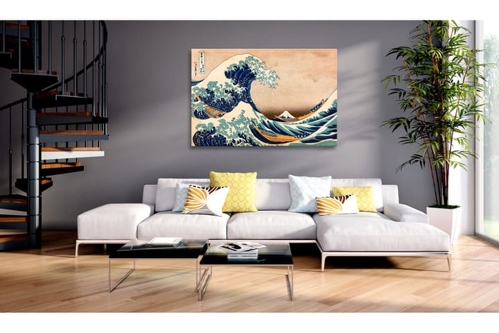 Taulu The Great Wave off Kanagawa (Reproduction) 120x80 - Artgeist sp. z o. o. - Seinäkoristeet - Canvas-taulu