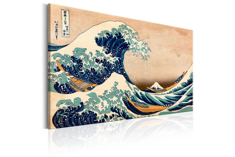 Taulu The Great Wave off Kanagawa (Reproduction) 120x80 - Artgeist sp. z o. o. - Sisustustuotteet - Taulu & taide - Canvas-taulu