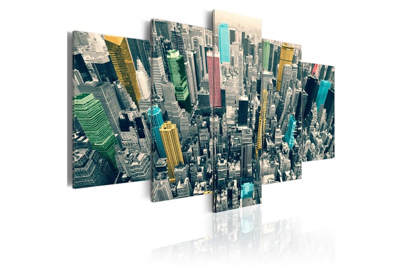 Taulu The Greyness Of The Day Revived Ny 100x50 - Artgeist sp. z o. o. - Sisustustuotteet - Taulu & taide - Canvas-taulu