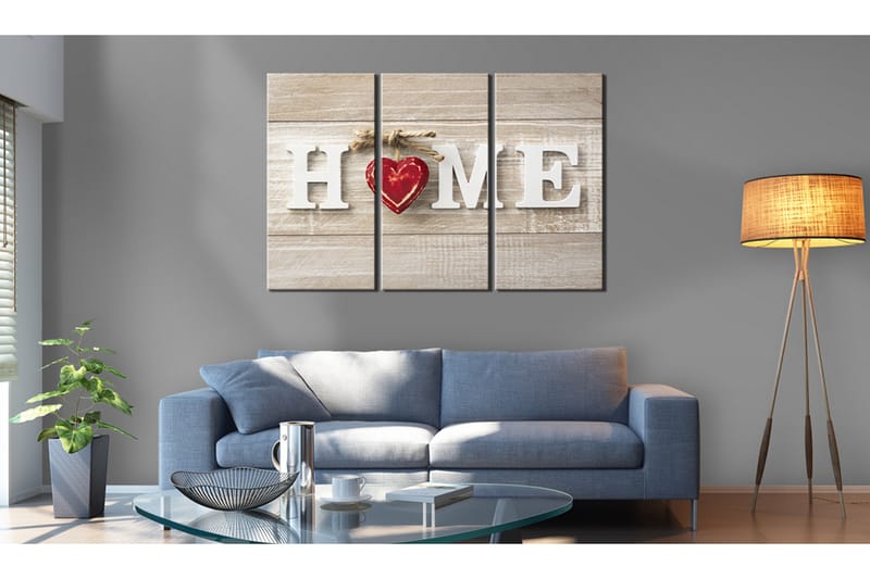 Taulu The Heart Of The Home 90x60 - Artgeist sp. z o. o. - Sisustustuotteet - Taulu & taide - Canvas-taulu