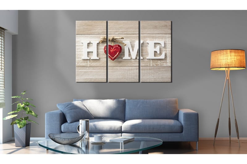 Taulu The Heart Of The Home 90x60 - Artgeist sp. z o. o. - Sisustustuotteet - Taulu & taide - Canvas-taulu