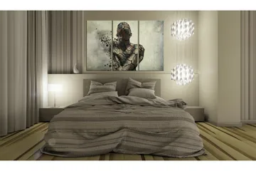 Taulu The Man Of Stone Triptych 120x80 - Artgeist sp. z o. o. - Sisustustuotteet - Taulu & taide - Canvas-taulu