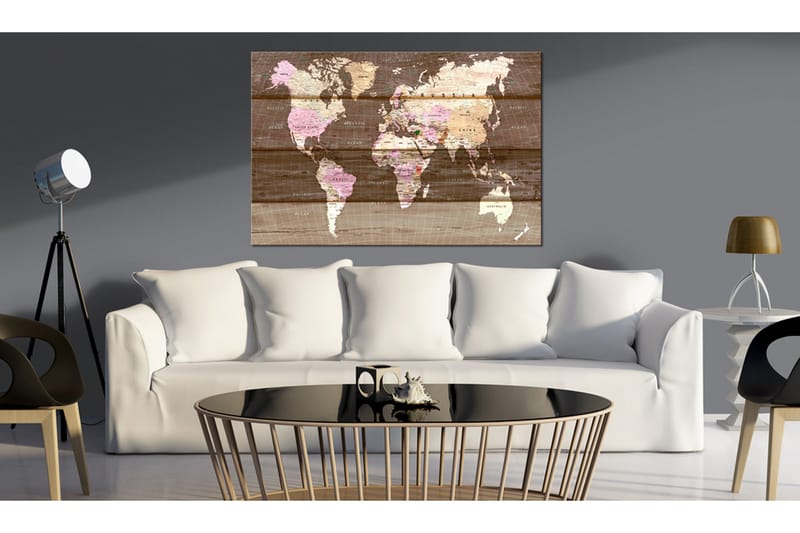 Taulu The Wooden World 90x60, Artgeist sp. z o. o.