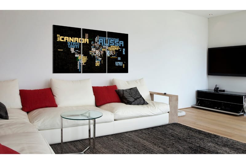 Taulu The World Is Not Enough Triptych 60x40 - Artgeist sp. z o. o. - Sisustustuotteet - Taulu & taide - Canvas-taulu