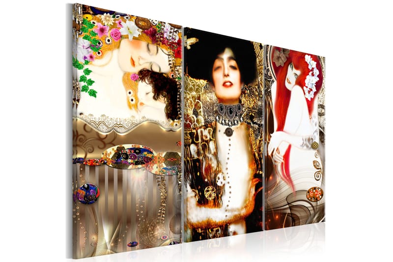 Taulu Three Women 3 Parts 90x60, Artgeist sp. z o. o.