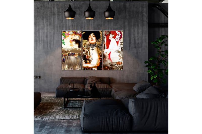 Taulu Three Women 3 Parts 90x60 - Artgeist sp. z o. o. - Sisustustuotteet - Taulu & taide - Canvas-taulu