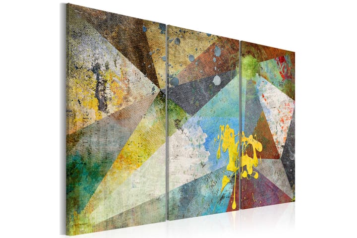 Taulu Through the Prism of Colors 90x60 - Artgeist sp. z o. o. - Canvas-taulu - Seinäkoristeet