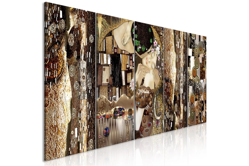 Taulu Together Forever 5 Parts Narrow 225x90, Artgeist sp. z o. o.