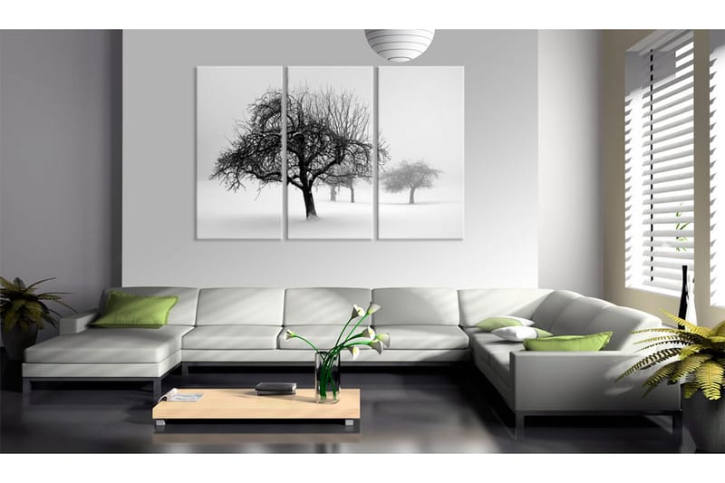 Taulu Trees Submerged In White 120x80 - Artgeist sp. z o. o. - Sisustustuotteet - Taulu & taide - Canvas-taulu