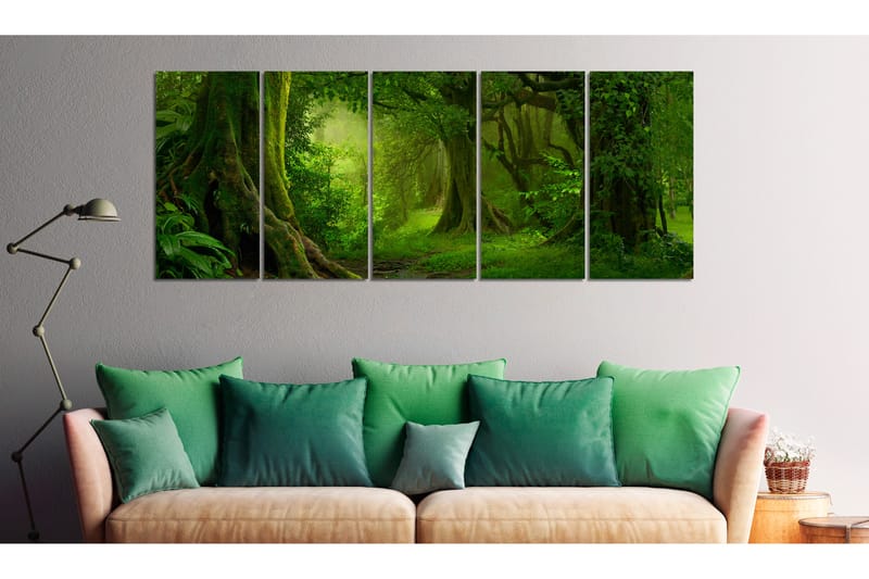 Taulu Tropical Jungle 225x90 - Artgeist sp. z o. o. - Sisustustuotteet - Taulu & taide - Canvas-taulu