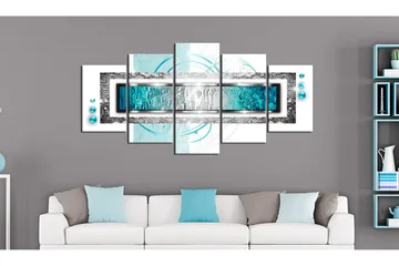Taulu Turquoise Blizzard 100x50 - Artgeist sp. z o. o. - Sisustustuotteet - Taulu & taide - Canvas-taulu