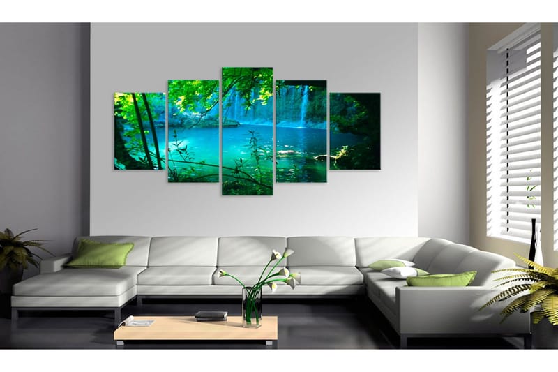 Taulu Turquoise Seclusion 200x100 - Artgeist sp. z o. o. - Sisustustuotteet - Taulu & taide - Canvas-taulu