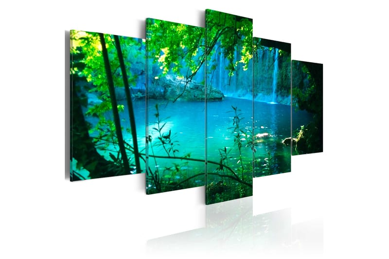 Taulu Turquoise Seclusion 200x100 - Artgeist sp. z o. o. - Sisustustuotteet - Taulu & taide - Canvas-taulu