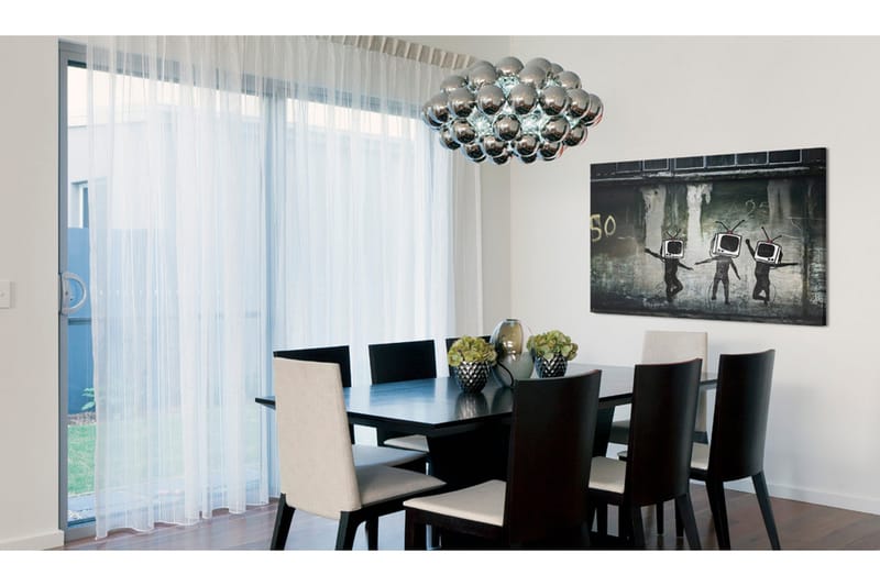 Taulu Tv Heads Dance Banksy 60x40 - Artgeist sp. z o. o. - Sisustustuotteet - Taulu & taide - Canvas-taulu