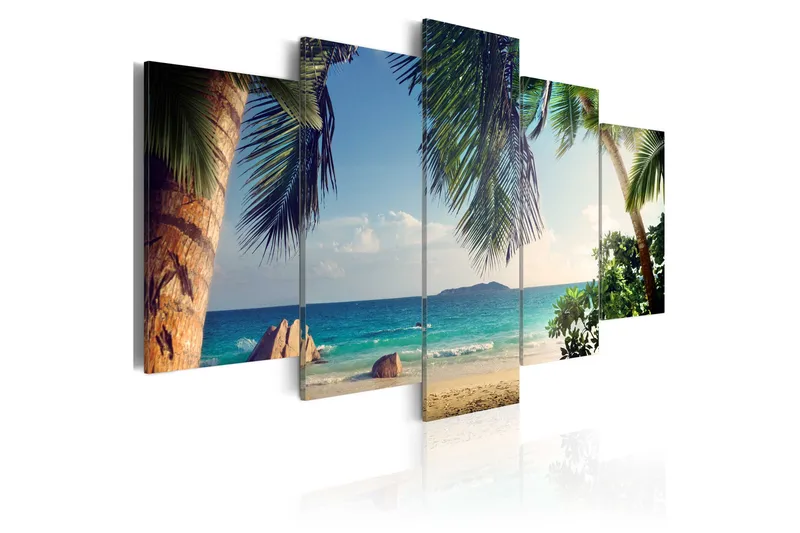 Taulu Under Palm Trees 100x50 - Artgeist sp. z o. o. - Sisustustuotteet - Taulu & taide - Canvas-taulu