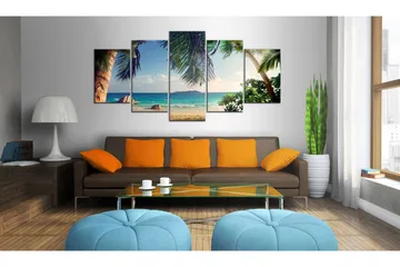 Taulu Under Palm Trees 200x100 - Artgeist sp. z o. o. - Sisustustuotteet - Taulu & taide - Canvas-taulu