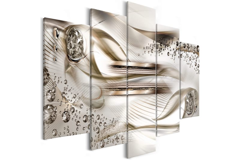Taulu Underwater Harp 5 Parts Wide Brown 200x100, Artgeist sp. z o. o.