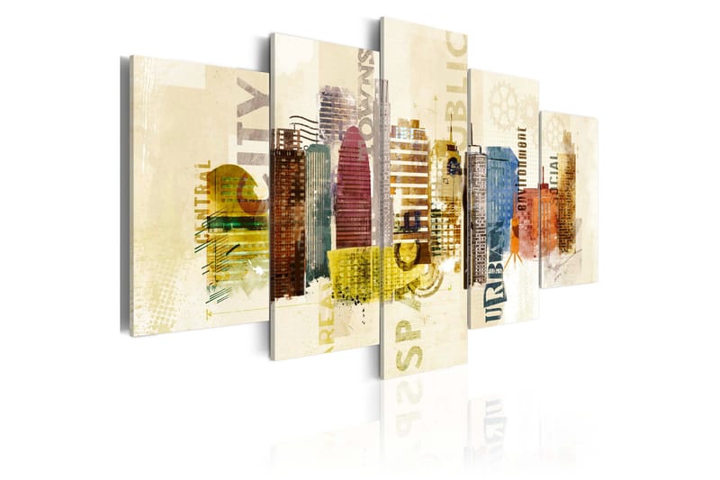 Taulu Urban Design 5 Pieces 200x100, Artgeist sp. z o. o.