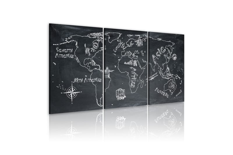 Taulu Utelias matkailija Tsekki 60x30, Artgeist sp. z o. o.