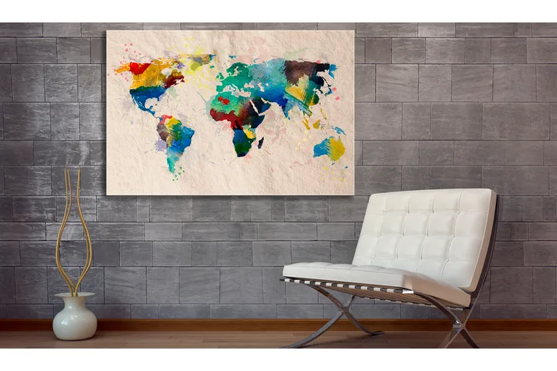 Taulu Värien maailma 120x80 - Artgeist sp. z o. o. - Sisustustuotteet - Taulu & taide - Canvas-taulu