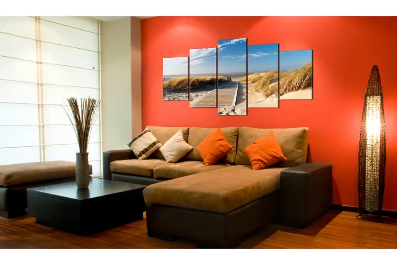 Taulu Vartioimaton ranta 5 St 100x50 - Artgeist sp. z o. o. - Sisustustuotteet - Taulu & taide - Canvas-taulu