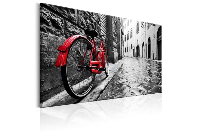 Taulu Vintage Red Bike 60x40 - Artgeist sp. z o. o. - Sisustustuotteet - Taulu & taide - Canvas-taulu